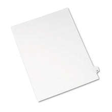 Load image into Gallery viewer, Preprinted Legal Exhibit Side Tab Index Dividers, Avery Style, 10-tab, 24, 11 X 8.5, White, 25-pack, (1024)
