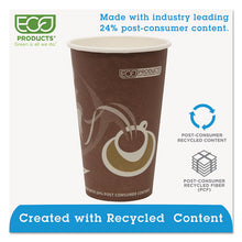 Load image into Gallery viewer, Evolution World 24% Recycled Content Hot Cups - 16oz., 50-pk, 20 Pk-ct
