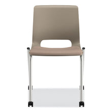 Load image into Gallery viewer, Motivate Four-leg Stacking Chair, Morel Seat-shadow Back, Platinum Base, 2-carton
