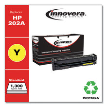 Load image into Gallery viewer, Remanufactured Yellow Toner, Replacement For Hp 202a (cf502a), 1,300 Page-yield
