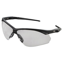 Load image into Gallery viewer, V60 Nemesis Rx Reader Safety Glasses, Black Frame, Clear Lens, +2.0 Diopter Strength
