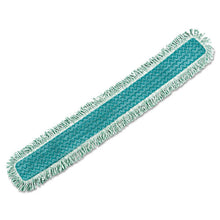 Load image into Gallery viewer, Hygen Dust Mop Heads With Fringe, Green, 48&quot;, Microfiber
