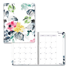 Load image into Gallery viewer, Monthly 14-month Planner, 11 X 8.5, Watercolor, 2022
