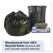 Load image into Gallery viewer, Total Recycled Content Plastic Trash Bags, 45 Gal, 1.5 Mil, 40&quot; X 48&quot;, Brown-black, 100-carton
