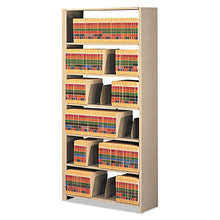 Load image into Gallery viewer, Snap-together Steel Six-shelf Closed Starter Set, 48w X 12d X 76h, Sand
