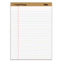 Load image into Gallery viewer, &quot;the Legal Pad&quot; Ruled Pads, Wide-legal Rule, 8.5 X 11.75, White, 50 Sheets, Dozen
