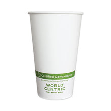 Load image into Gallery viewer, Paper Hot Cups, 16 Oz, White, 1,000-carton
